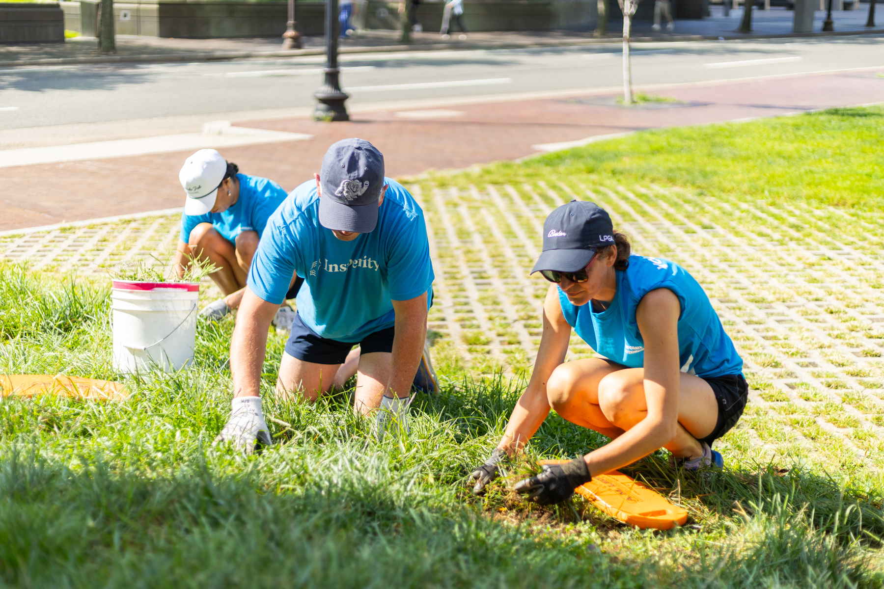 Nonprofit team activity